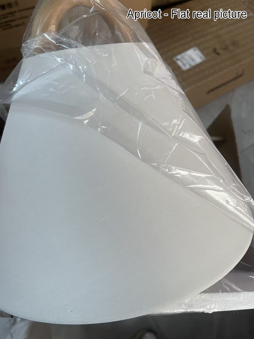 WoodCove | Halbkreis Wandleuchte aus Massivholz & Stoff Decorique.de