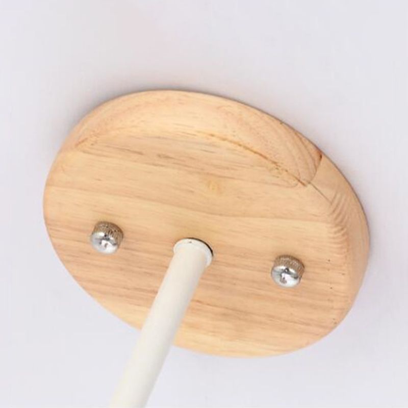 WoodHalo | Modernismus Kronleuchter aus Holz Deckenleuchte Decorique.de