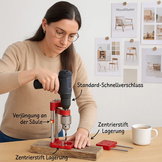 WoodMaster | Präziser Holzbearbeitungs-Locator Decorique.de