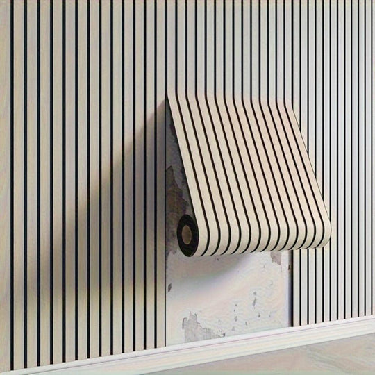 WoodWall | Selbstklebende 3D Wandpaneele mit Holzoptik Beige Decorique.de