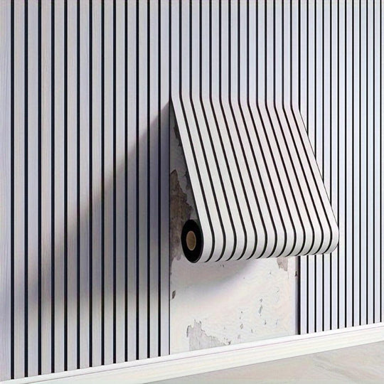 WoodWall | Selbstklebende 3D Wandpaneele mit Holzoptik Weiß Decorique.de