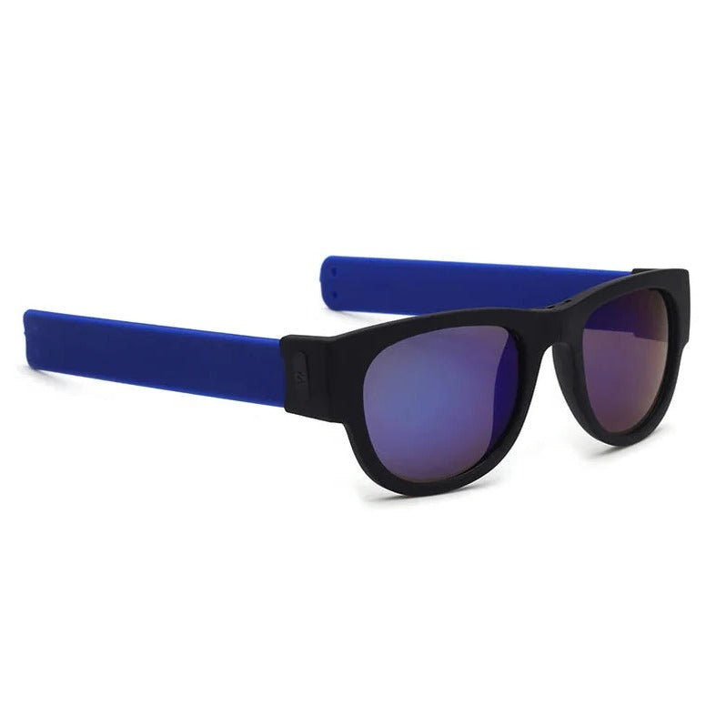 WrapShade | Faltbare Slap-Sonnenbrille Blau Decorique.de