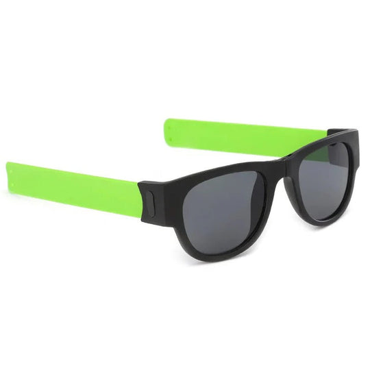 WrapShade | Faltbare Slap-Sonnenbrille Grün Polarisiert Decorique.de