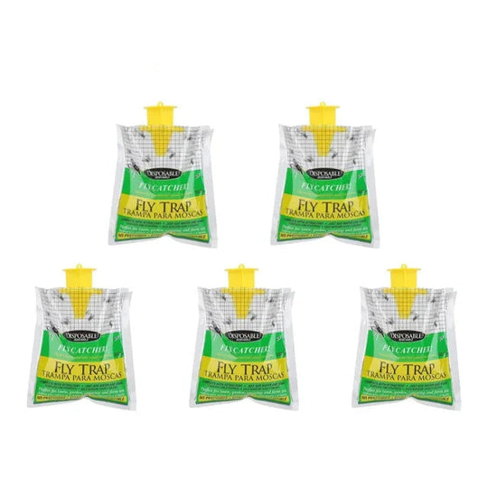 ZapBag | Öko Einweg-Fliegenfalle für den Außenbereich Packung mit 5 Decorique.de