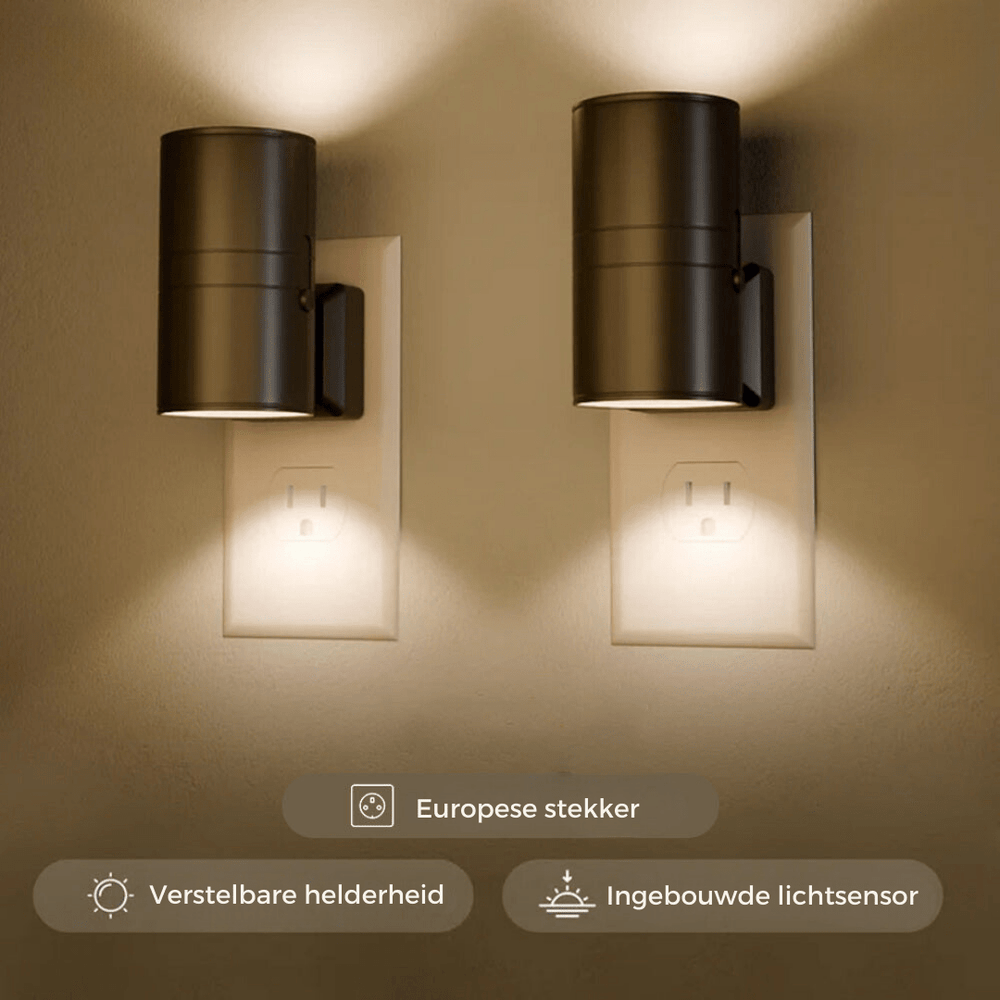 ZenPort | Automatische LED-Wandleuchte für beruhigende Nächte Decorique.de