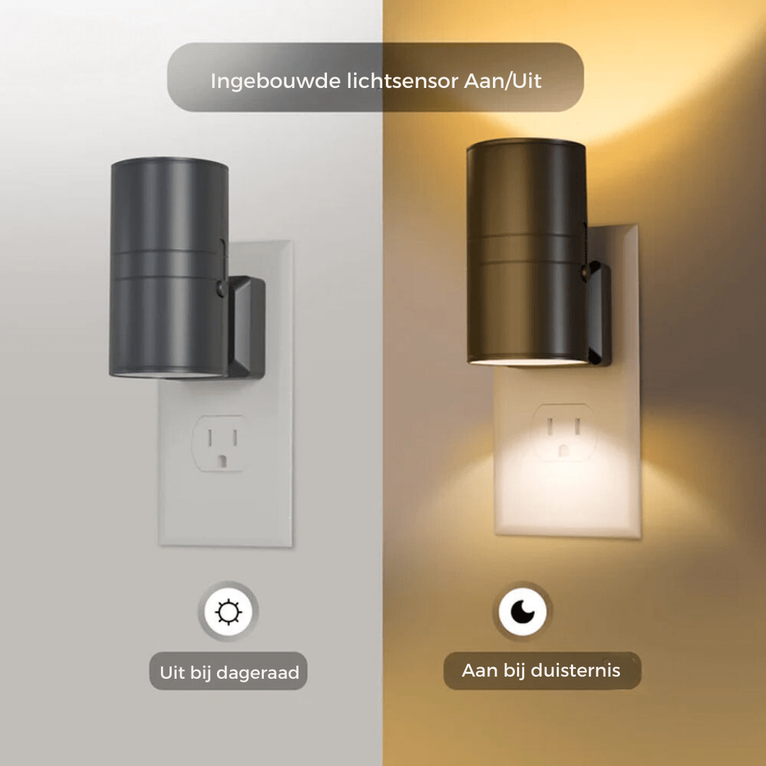 ZenPort | Automatische LED-Wandleuchte für beruhigende Nächte Decorique.de
