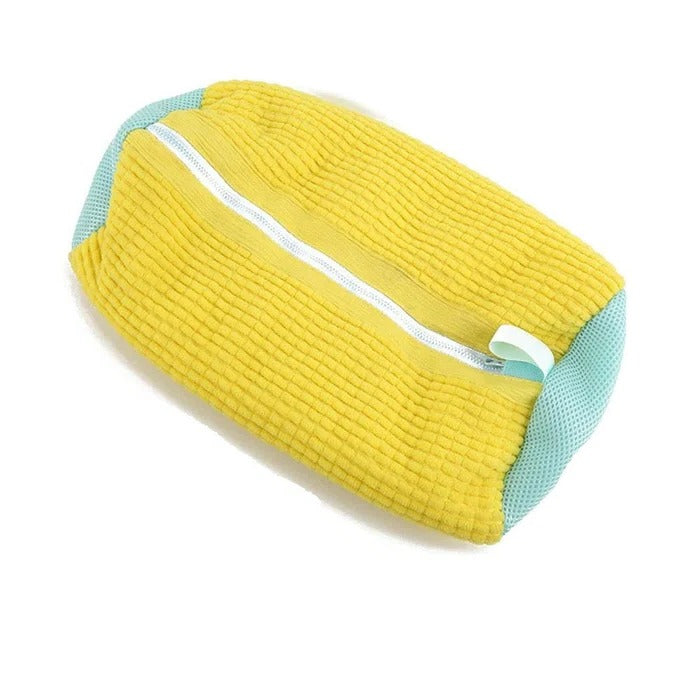 ZipClean | Waschbeutel für Sneaker & Sportschuhe Gelb Decorique.de