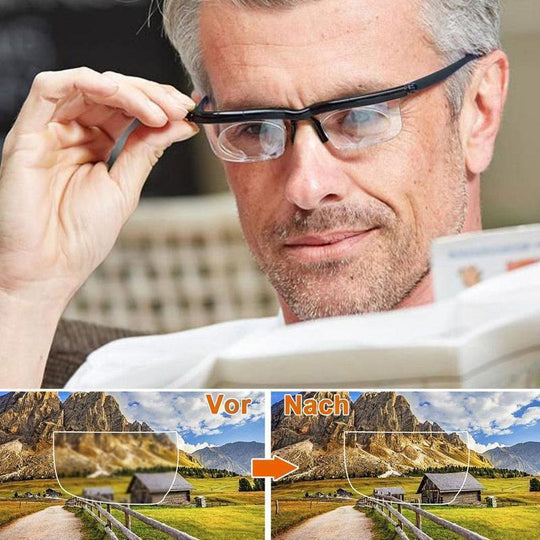 ZoomView | Einstellbare Lesebrille für individuelle Sehstärke Decorique.de